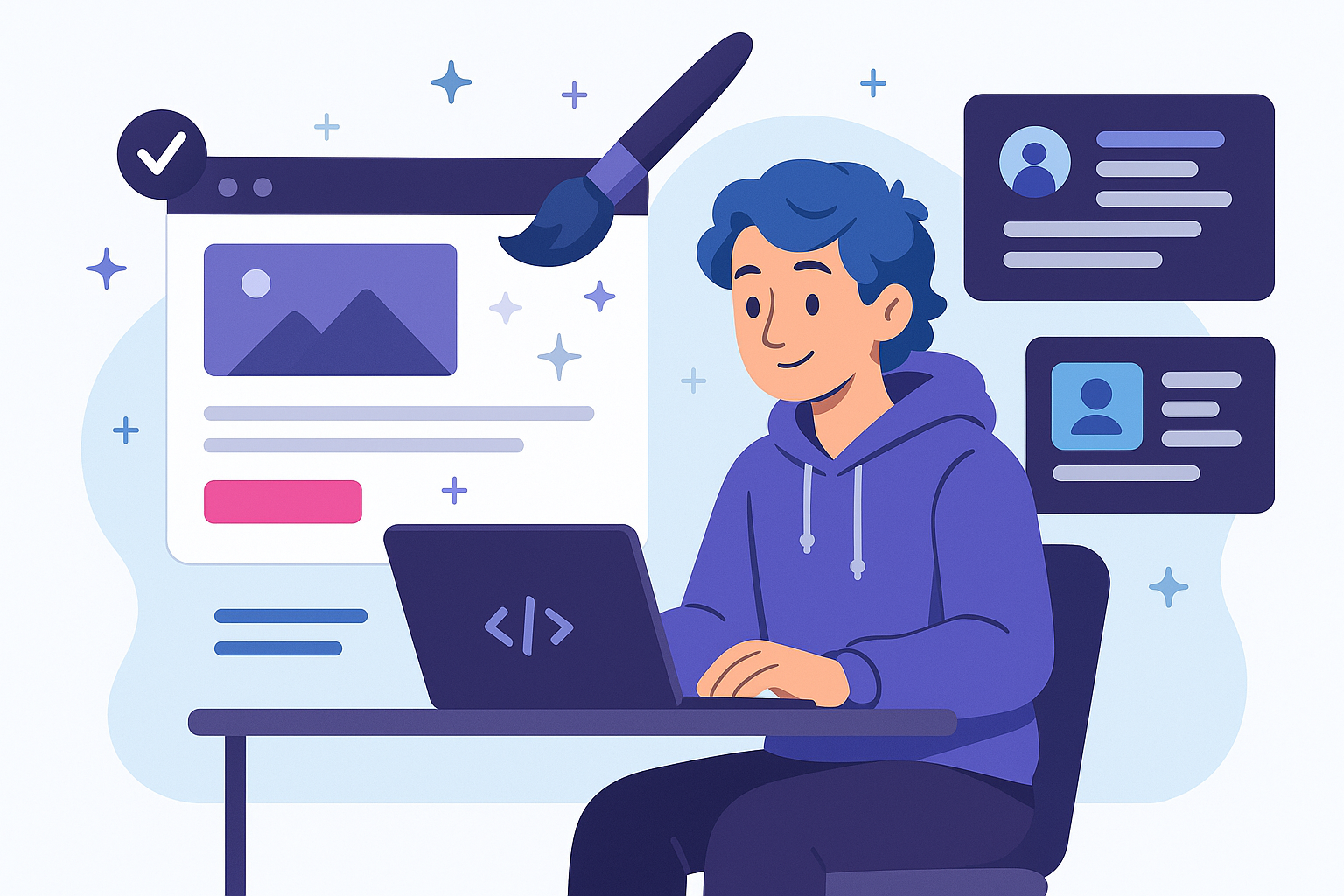 Landing Page Glow Up: Revamping Justvibecoding's First Look