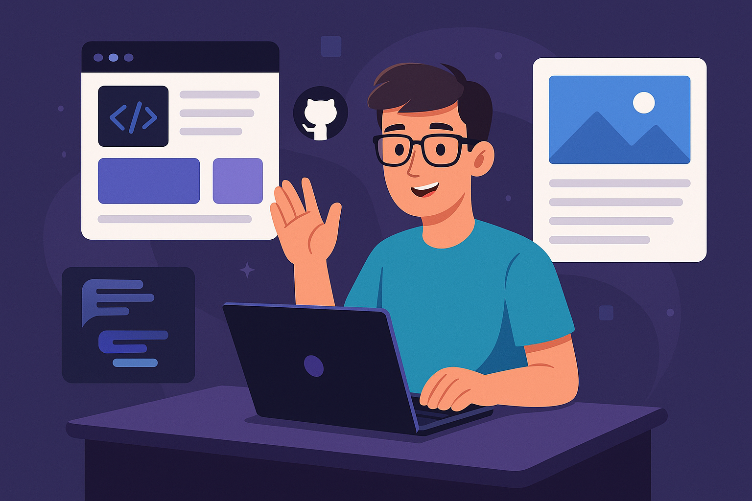 Blog images mastered: separating text from visuals