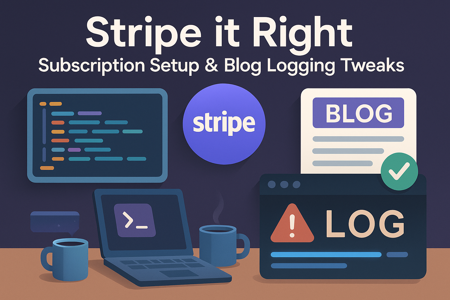 Stripe it Right: Subscription Setup & Blog Logging Tweaks