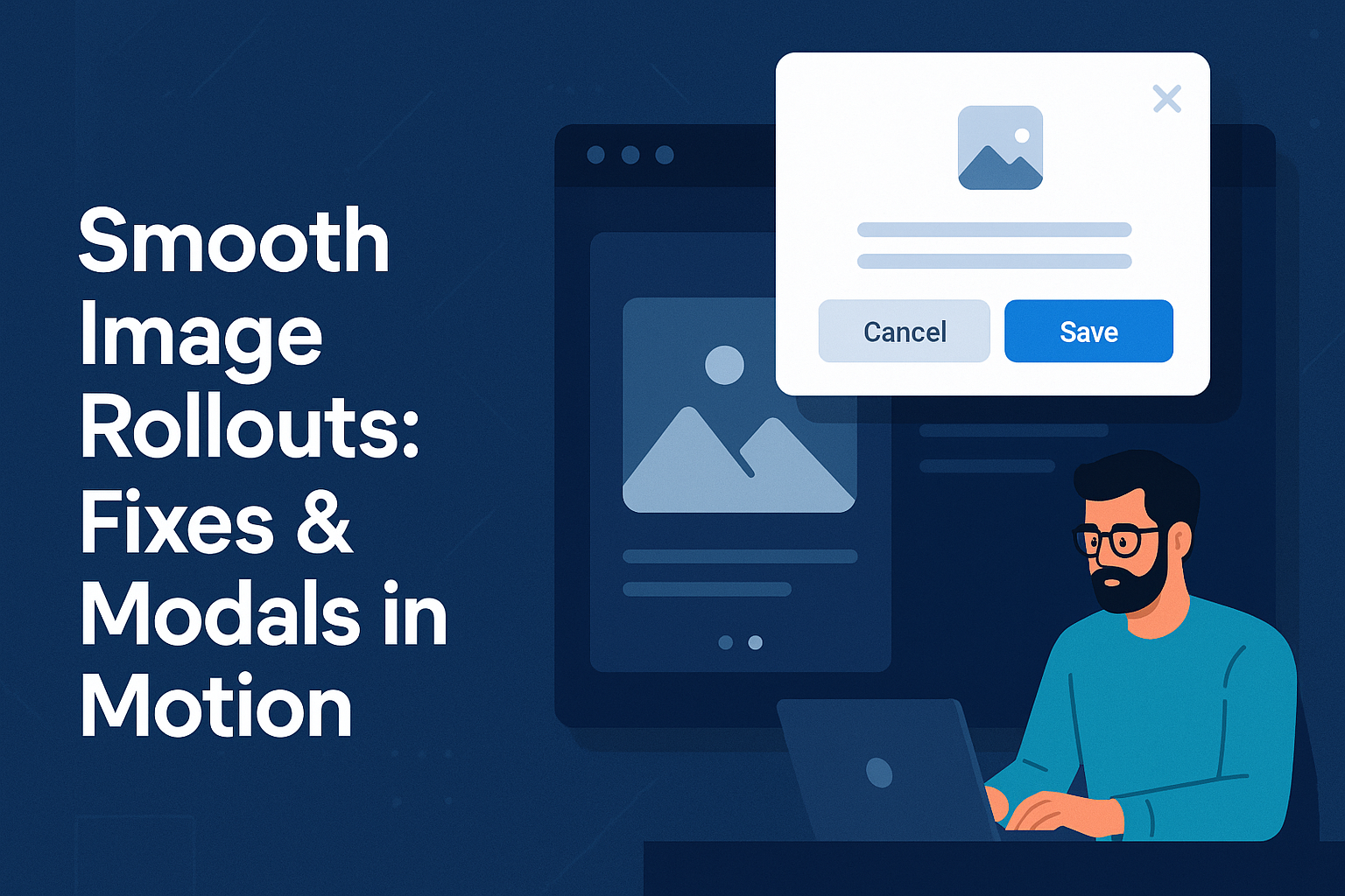 Smooth Image Rollouts: Fixes & Modals in Motion
